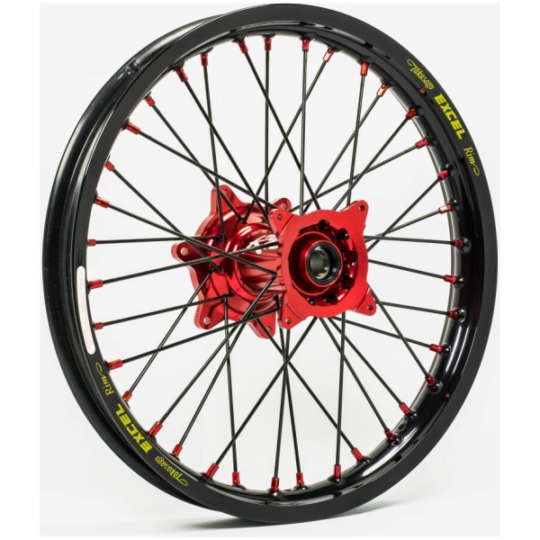 WHEEL ASSEMBLY ELITE MX-EN REAR 1.85"x19" ALUMINIUM RED