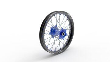 WHEEL ASSEMBLY SPORT MX REAR ALUMINIUM 1.85" X 19" BLUE