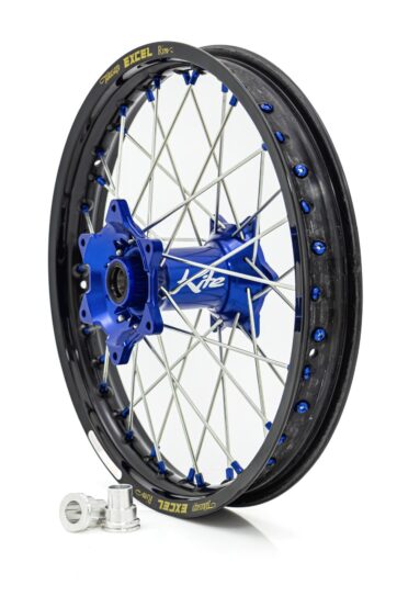 WHEEL ASSEMBLY ELITE MX-EN REAR 2.15"x18" ALUMINIUM BLUE