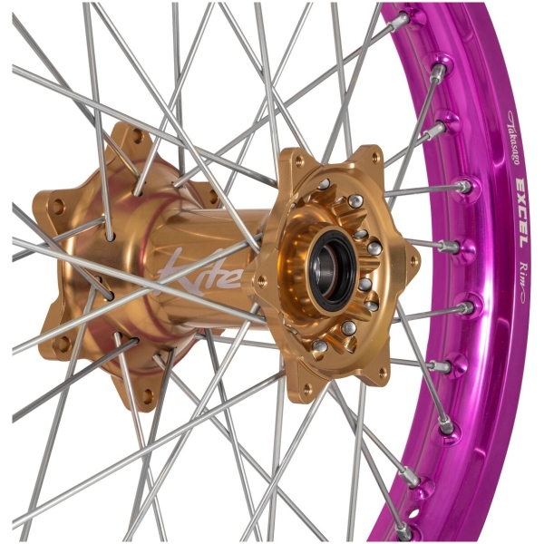 Hjul ELITE 19X2.15 Lila - Yamaha YZF 250/450 09-25 - Bild 2