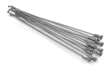 Spokes & Nipples Kit 18" Rear Alumium Silver|Silver