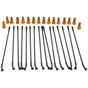 SPOKE KIT FR 17 BK/OR
