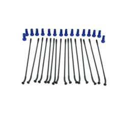 SPOKE KIT FR 17 BK/BL