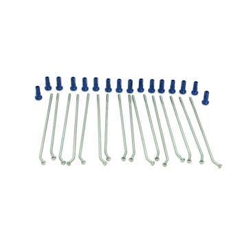 SPOKE KIT RR 12 SIL/BL