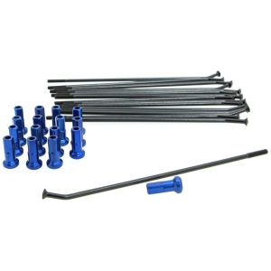 SPOKE KIT RR 12 BK/BL
