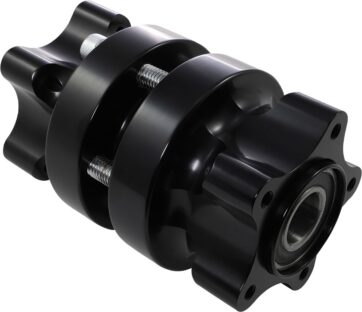 HUB FRONT DUAL DISC Svart- Touring 08-24 (ej ABS)