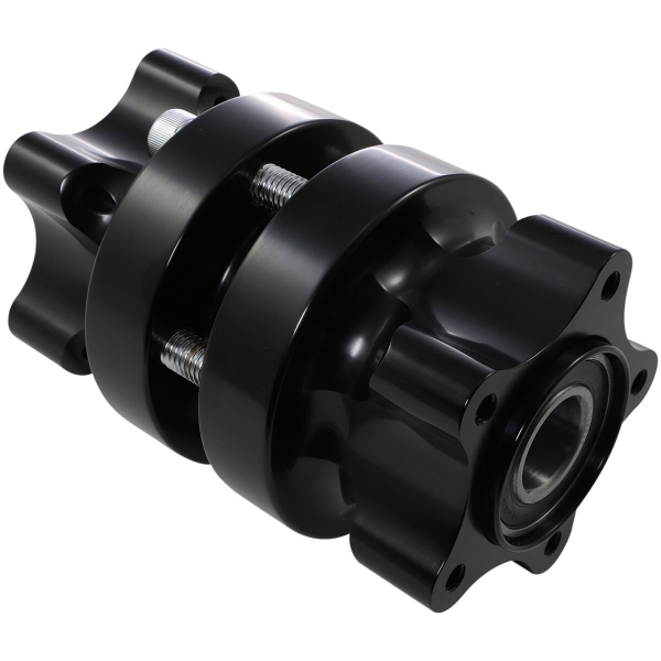 HUB FRONT DUAL DISC Svart- Touring 08-24 (ej ABS)