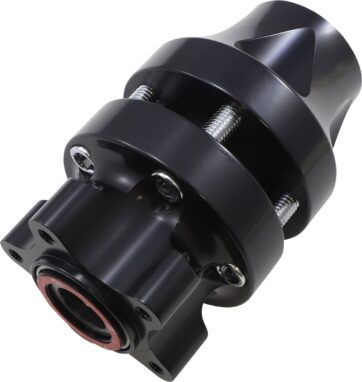 HUB FRONT SINGLE DISC Svart- Touring 08-24 (ej ABS)