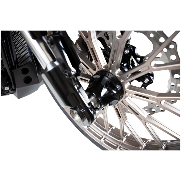 HUB FRONT SINGLE DISC Svart- Touring 08-24 (ej ABS) - Bild 3