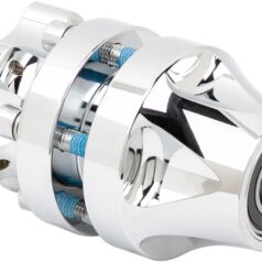 HUB FRONT SINGLE DISC krom- Touring 08-24 (ej ABS)