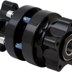 WHEEL HUB FRONT -Fatbob 2018+ (ABS) Svart