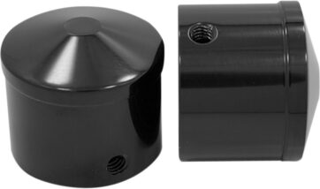 AXLE NUT COVER AIR CUSHION BLACK 1"