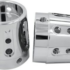 AXLE NUT COVER GATLIN CHROME 1"
