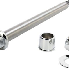 AXLE KIT FRONT CHROME 3/4"