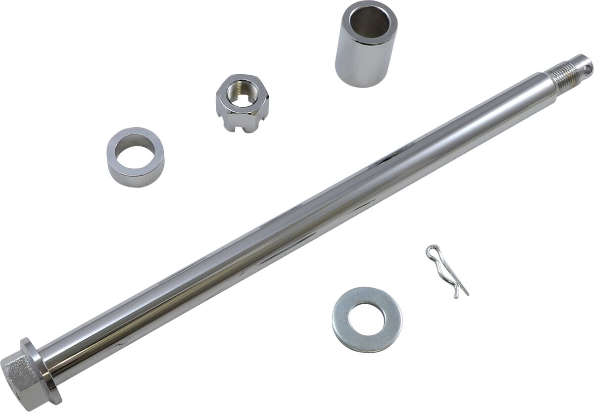 AXLE REAR 00-01 FLT CHR