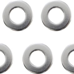 Washer - Axle - Chrome - 5 pack