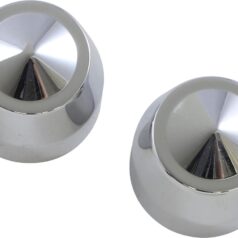 CAPS AXLE ELITE CHR 1"