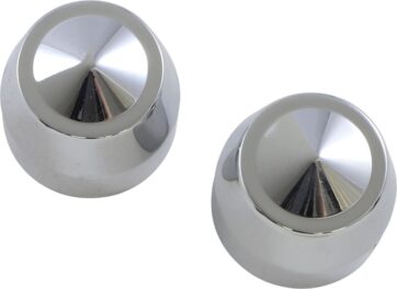 CAPS AXLE ELITE CHR 1"