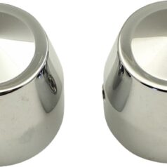 CAPS AXLE ELITE CHR 25MM