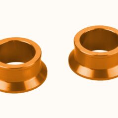 EXTERNAL SPACER FRONT ALUMINUM ORANGE