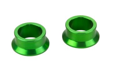 EXTERNAL SPACER REAR ALUMINUM GREEN