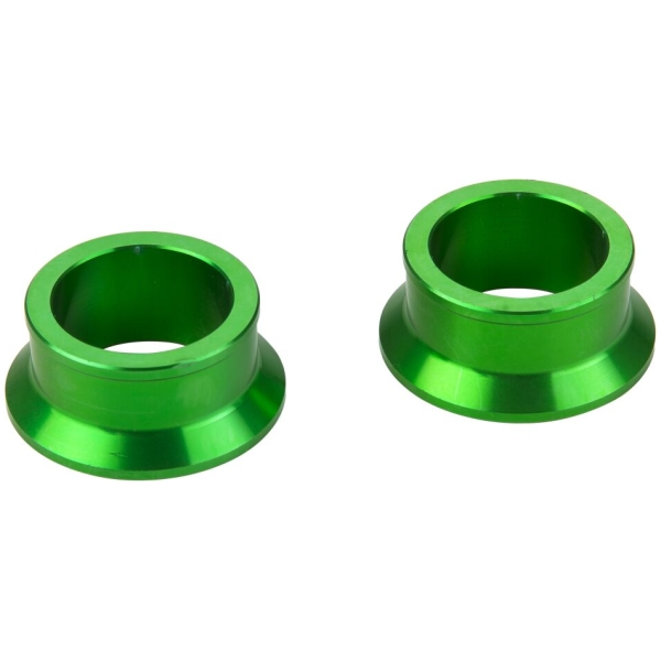 EXTERNAL SPACER REAR ALUMINUM GREEN