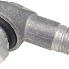K&L-SUPPLY, VALVE STEM, 8MM, BASE 90° BEND, SILVER