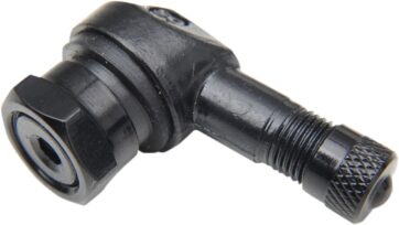 K&L-SUPPLY, VALVE STEM, 10MM, BASE 90° BEND, BLACK