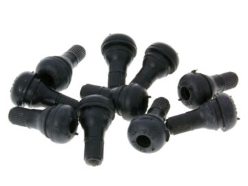 TIRE VALVE TUBELESS STRAIGHT SHORT 10PCS SET