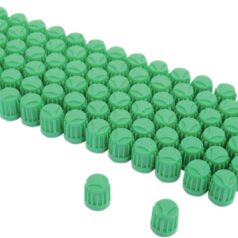 K&L-SUPPLY, VALVE STEM CAPS, GREEN