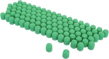 K&L-SUPPLY, VALVE STEM CAPS, GREEN