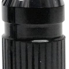 VALVE STEM CAP SPIKE BLACK/NATURAL