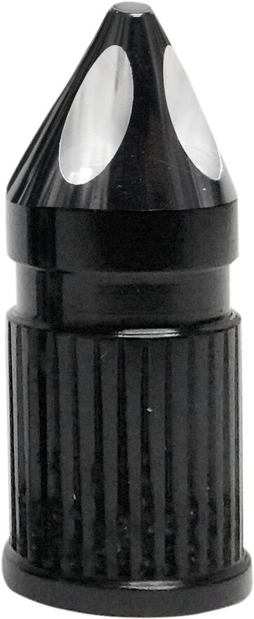 VALVE STEM CAP SPIKE BLACK/NATURAL