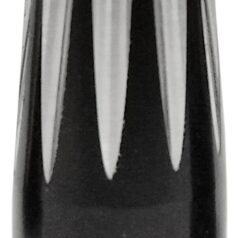 VALVE STEM CAP EXCALIBUR BLACK/NATURAL