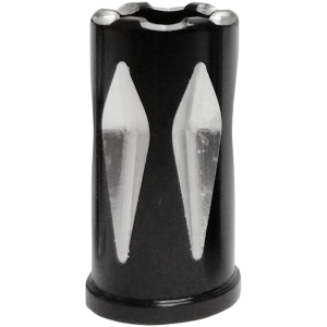 VALVE STEM CAP RIVAL BLACK/NATURAL