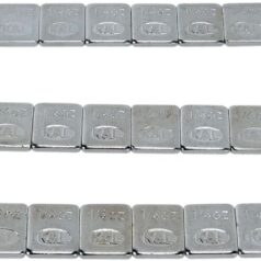 K&L-SUPPLY, WEEL WEIGHTS, STICK ON, 0,25OZ, SILVER, 360 PIECES