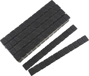 K&L-SUPPLY, WEEL WEIGHTS, STICK ON, 0,25OZ, BLACK, 360 PIECES