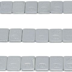 K&L-SUPPLY, WEEL WEIGHTS, STICK ON, 0,25OZ, SILVER, 36 PIECES
