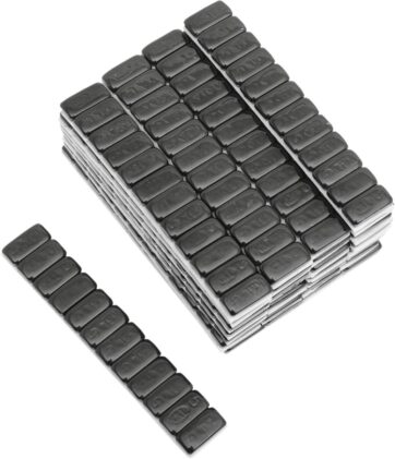K&L-SUPPLY, WEEL WEIGHTS, STICK ON, 5G, BLACK