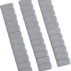 K&L-SUPPLY, WEEL WEIGHTS, STICK ON, 5G, SILVER