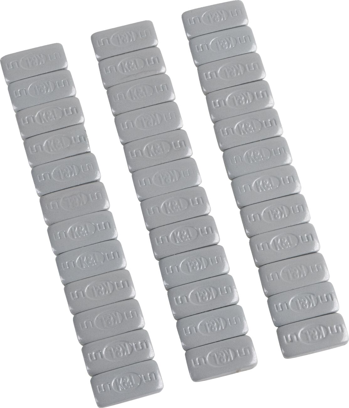 K&L-SUPPLY, WEEL WEIGHTS, STICK ON, 5G, SILVER