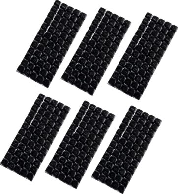 K&L-SUPPLY, WEEL WEIGHTS, STICK ON, SMALL, 5G, BLACK