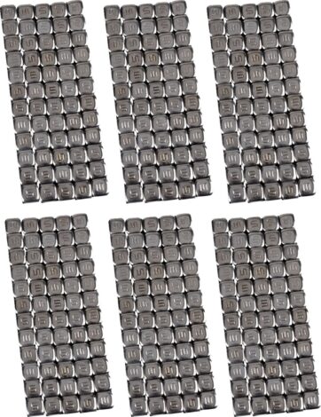 K&L-SUPPLY, WEEL WEIGHTS, STICK ON, SMALL, 5G, CHROME