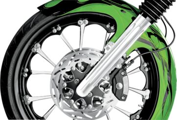 FORK LEGS HOT LEGS DEEP CUT DUAL DISC CHROME - Bild 2