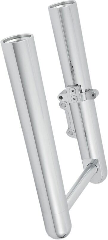 FORK LEGS HOT LEGS SMOOTH SINGLE DISC CHROME