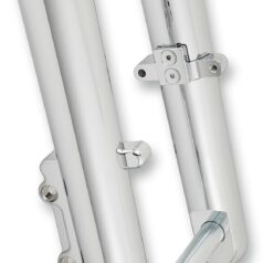 FORK LEGS HOT LEGS SMOOTH SINGLE DISC CHROME