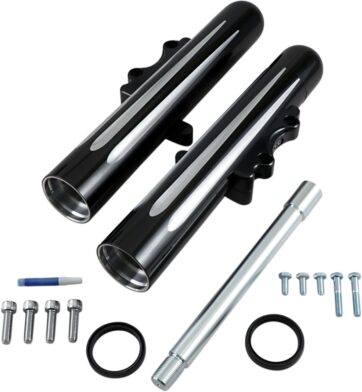 FORK LEGS HOT LEGS DEEP CUT DUAL DISC BLACK