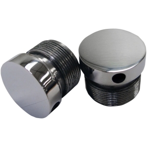 39MM FLUSH MOUNT FORK CAPS - POLISHED