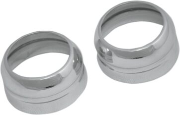 FORK BOOT COVER 49MM CHROME