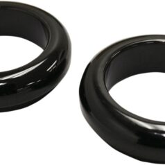 39MM COVER FORK BOOT - BLACK